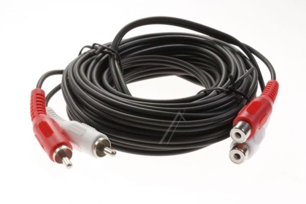 2XCINCHSTEKER/ 2XCINCHCONTRA 5,0MTR.