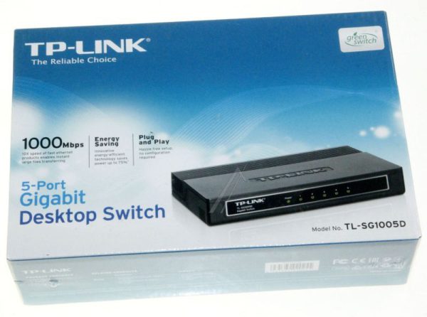 TL-SG1005D NETWERK SWITCH 10/ 100/ 1000 5P TP-LINK