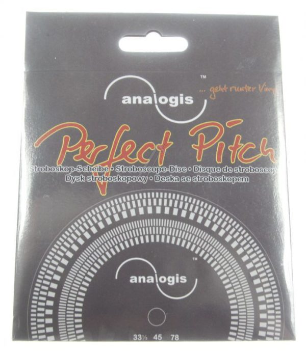 PERFECT PITCH 6108 STROBOSCOOPSCHIJF,  50HZ    60HZ,  33/ 45/ 78 UPM,  Ø=105MM
