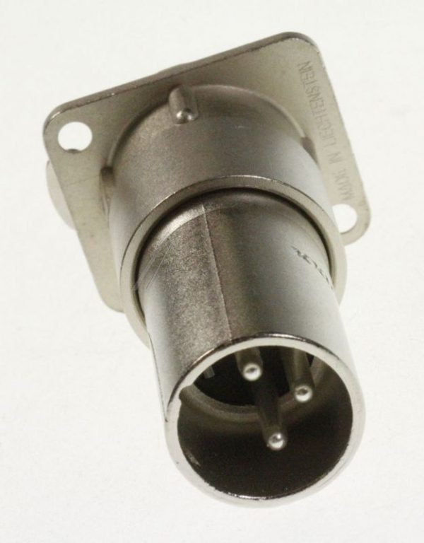 NA3FDM 3-POLIGER XLR BUCHSEN-STECKER DURCHGANGSADAPTER ZUR PANEL-MO