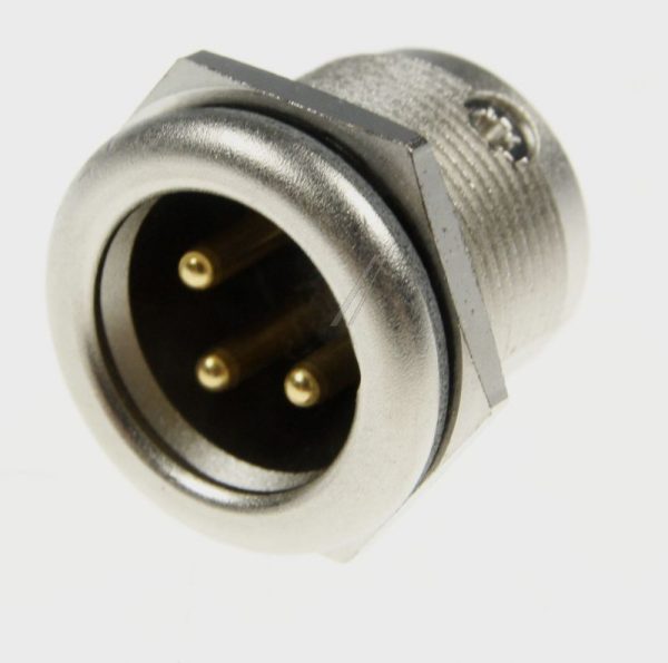NC3MPR-HD 3 POLIGE XLR EINBAUSTECKER FÜR AUSSENANWENDUNGEN