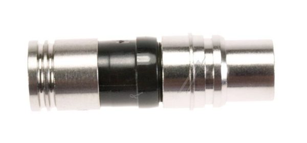 OVZ 079 HQ 22505065 IEC-KOMPRESSIONSSTECKER HQ FÜR 6,8MM (4,8MM),  SCHWARZ