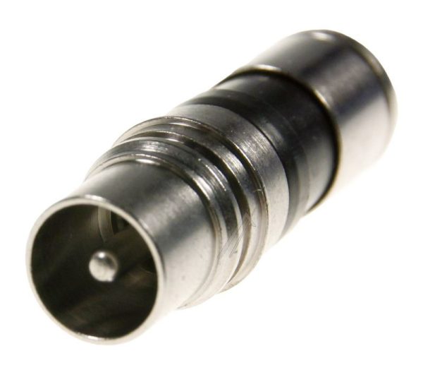 OVZ 076 HQ 22505076 IEC-COMPRESSIE-STEKER VOOR 7,1MM (4,6MM) KABEL,  ZWART