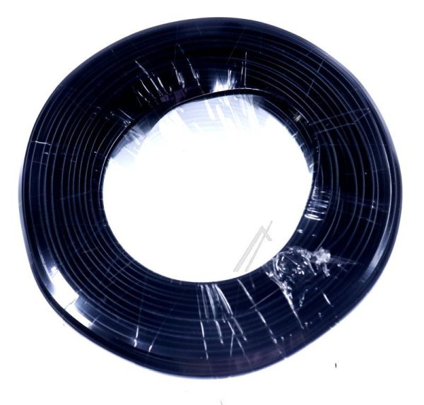 4X0,12MM TELEFOONKABEL PLAT ZWART 4X0,12MM² ROL-100MTR.
