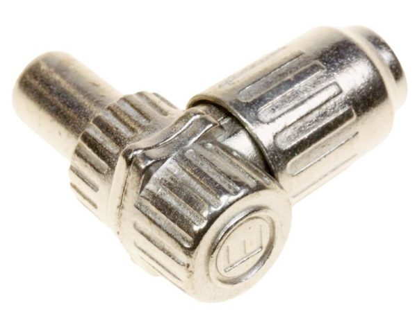 9,5MM COAX-STEKER HAAKS METAAL 9,5MM