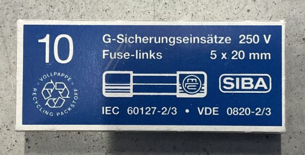 0,2A-T ZEKERING,  TRAAG,  5X20MM. INH:10 ST. ROHS-CONFORM