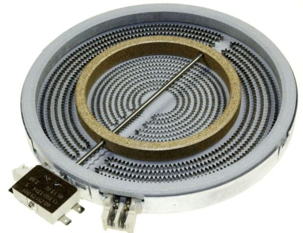 10.51211.004 EGO HILIGHT KOOKZONE,  210/ 120MM 2-ZONES 2200 750W