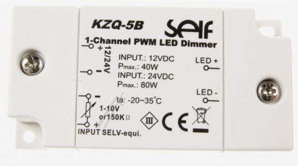 KZQ-5B LED-DIMMER,  PWM,  40 - 80W,  3,33A