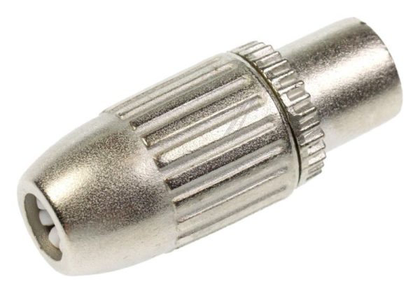 CKK 5-00 CKK00500 IEC-KOPPELING COAX-CONTRA IN GEGOTEN BEHUIZING