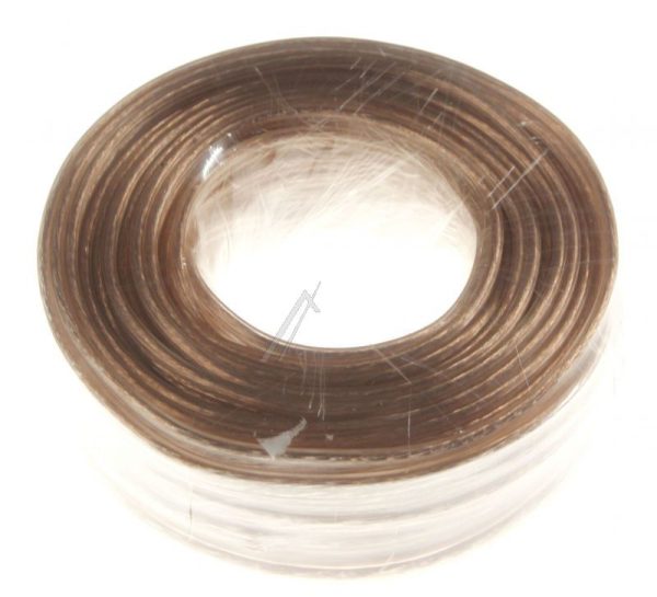 2X1,5MM² LS-KABEL ROL-25MTR. TRANSPARANT