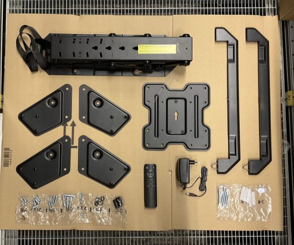 HL40ML OPVOUWBARE GEMOTORISEERDE PLAFONDBEUGEL VOOR 23" - 55"