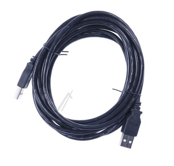 USB-A VERBINDINGSKABEL,  2.0, ZWART ,  3M