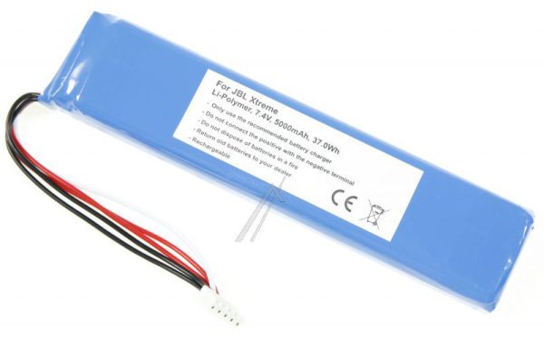 7,4V-5000MAH LUIDSPREKERACCU LI-POLYMEER VOOR JBL