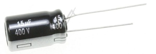 15UF-400V EEUEE2G150 ELCO RADIAAL 105° 12,5X20MM. RM=5,0MM. -ROHS-