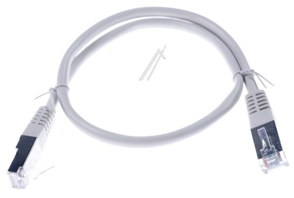 PATCHKABEL GESCH. 2XRJ45 STECKER 0,5M