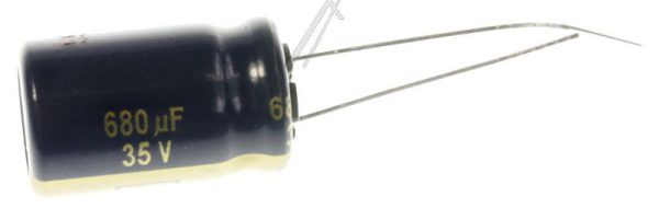 680UF-35V EEUFC1V681 ELCO RADIAAL 105° 12,5X20MM. RM=5,0MM. -ROHS-