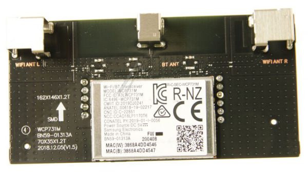 BN59-01313A NETWORK-WLAN CLIENT, WCP731M,70X35X18.33M