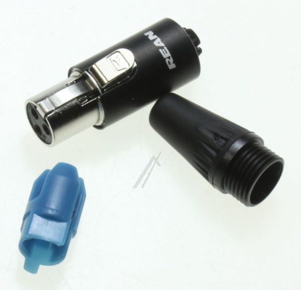 RT3FC-B TINY XLR-MINIATUUR-KOPPELING,  3-POLIG NEUTRIK