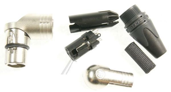 NC-3FRX 0348290 XLR-CONTRA 3-POL. HAAKS NEUTRIK