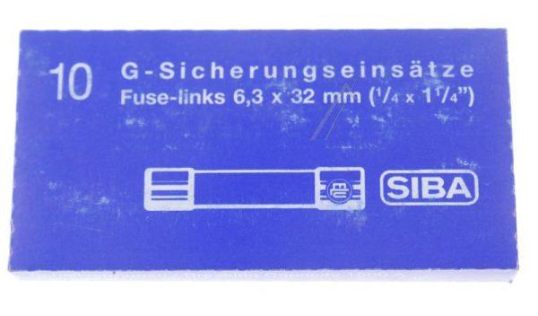 1,0A-T KERAMISCHE ZEKERING 6,3X32MM INH:10 STUKS ROHS-CONFORM