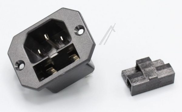 AC NET-ENTREE    ZEKERING-HOUDER 5X20MM.,  SCHROEFBAAR