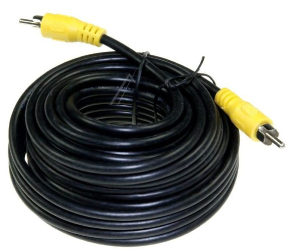 DIG. VIDEOKABEL 1X CINCH-STEKER /  1X CINCH-STEKER 10MTR.