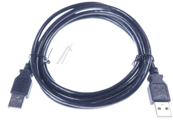 USB-A VERBINDINGSKABEL,  2.0, ZWART,  1.8M