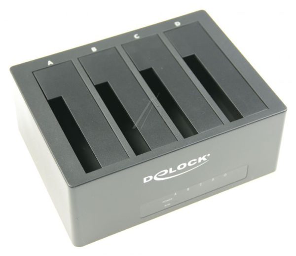 63930 DELOCK USB TYPE-C DOCKINGSTATION FÜR 4 X SATA HDD,  SSD
