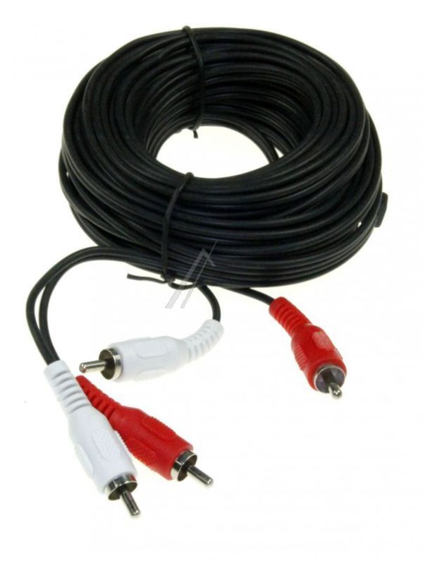 2X CINCH-STEKER/ 2X CINCH-STEKER 10MTR.