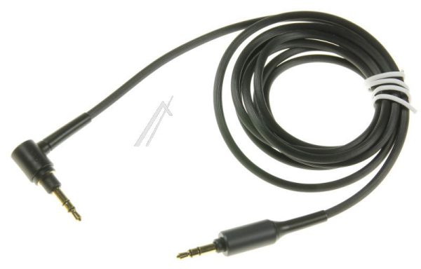 184956611 HOOFDTELEFOON-AANSLUITKABEL 1 X JACK-CONTRA 3,5MM>>1 X JACK-STEKER 3,5MM ZWART STEREO