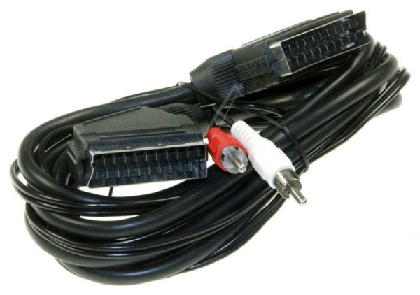 SCART-STEKER/ SCART-STEKER 2XCINCH-STEKER 1,5MTR.