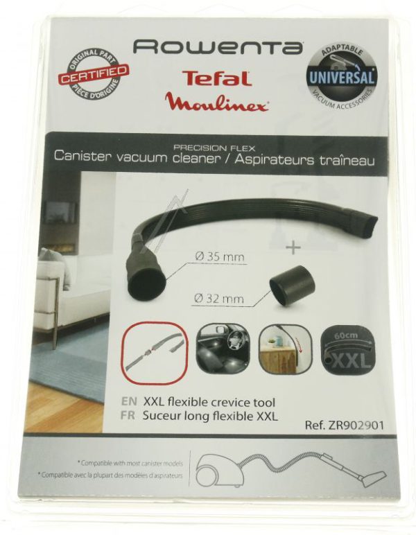 ZR902901 FLEXIBLE XXL-VOEGENZUIGSET L: 60 CM MET ADAPTER 32    35 MM