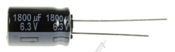 1800UF-6,3V EEUFR0J182 ELCO RADIAAL 105° 10X16MM. RM=5,0MM. -ROHS-
