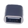 ADAPTER USB-A NAAR USB-C 3.0 STEKKER,  ALUMINIUM
