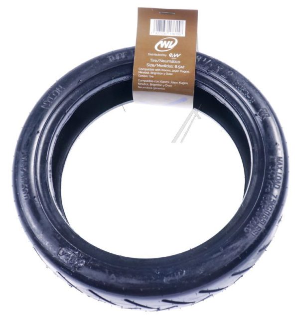 REIFEN/ MANTEL 8,5X2-6,1 ZOLL MIT CITY-/ STRASSENPROFIL