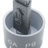 9072315 VERSENK.KNEBEL 38 SCHWARZ/ INOX HB 10400C