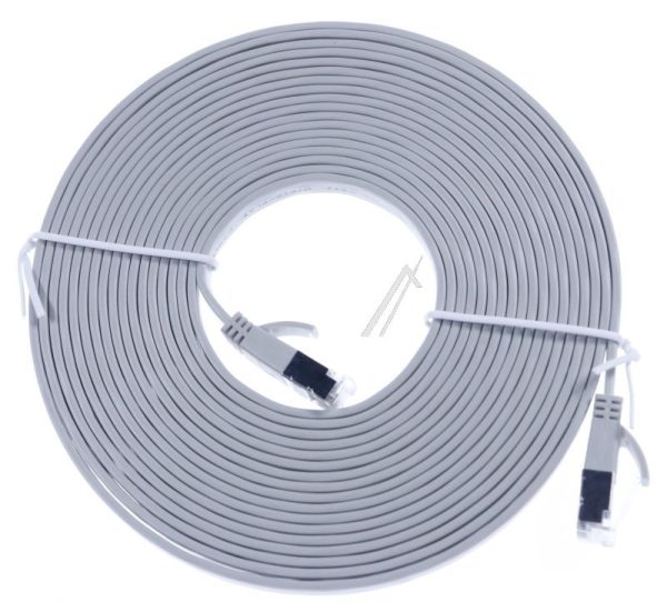 PATCHKABEL CAT7 RJ45 U/ FTP GRIJS 5,0M SLIM