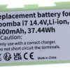 14,4V-2600MAH LI-IONEN STOFZUIGER ROBOTBATTERIJ ALTERNATIEF VOOR IROBOT