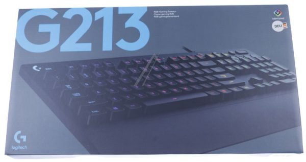 920-008087 LOGITECH G213 PRODIGY GAMING KEYBOARD - USB (DE)