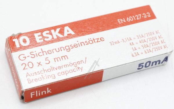 0,05A-F ZEKERING 0,05A