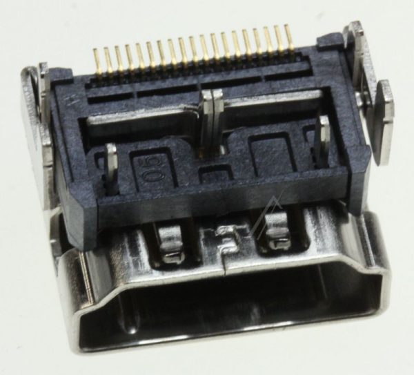 3701-001967 STECKVERBINDER HDMI,19P, A, BUCHSE, AU,0.5MM, SCHWARZ