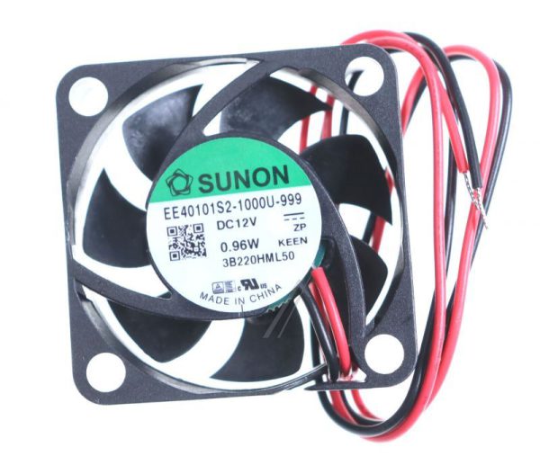 EE40101S2-1000U-999 LÜFTER,  12V/ DC,  40X40X10MM,  GLEITLAGER,  ROHS