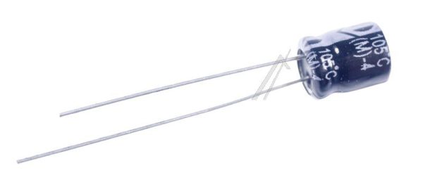 100UF-16V ELKO RADIAL 105° 6,3X7MM