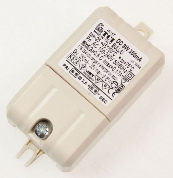 2023BX TRASFORMATORE LAMPADA ALIM.24VDC 350MA 6W V0(BULL/ U)