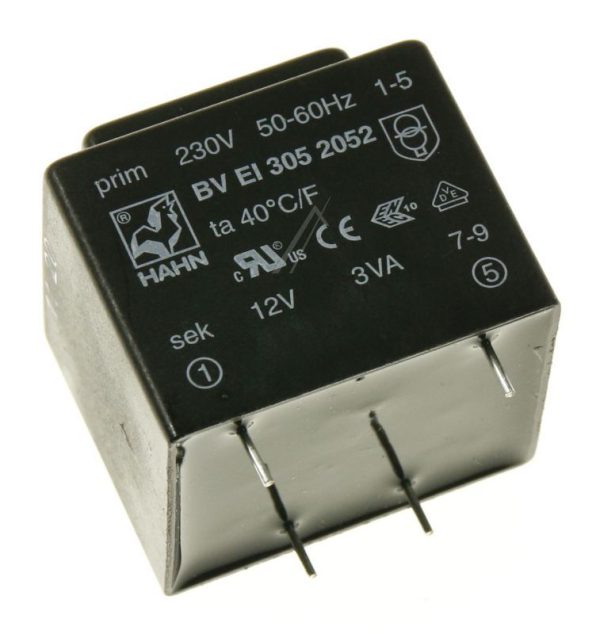 12V-250MA BV EI 305 2052 PRINTTRAFO 230V EI30 3,0VA