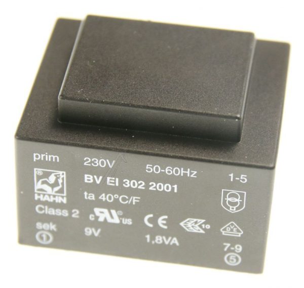 9V-200MA BVEI3022001 PRINTTRAFO 230V EI30 1,8VA