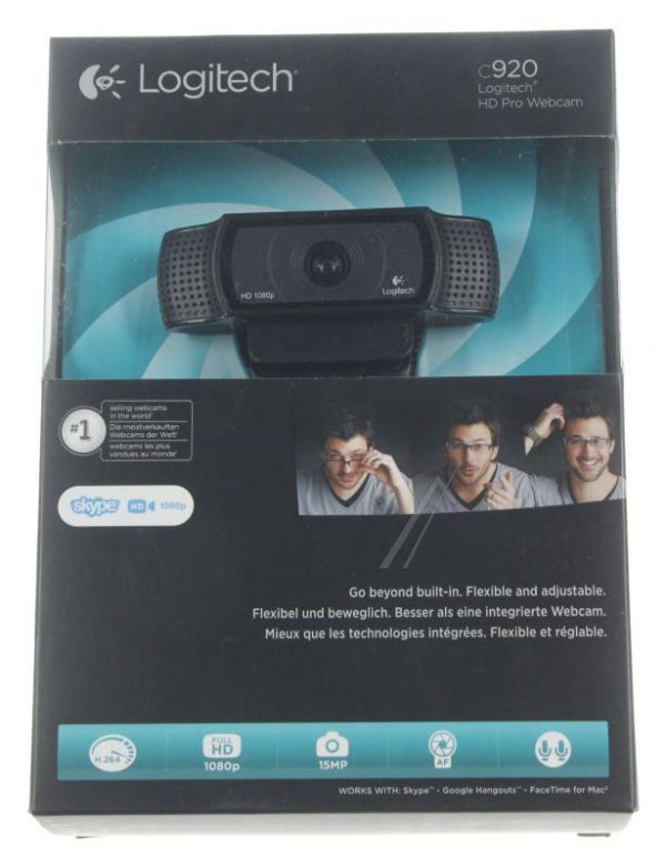 C920 HD PRO 960-001055 WEBCAM,  1080P