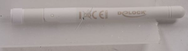 12006 WLAN 802.11 B/ G/ N ANTENNE RP-SMA STECKER 2 DBI OMNIDIREKTIONAL MIT KIPPGELENK WEISS
