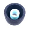 504850601 EAR PIECE (L),  NOISE ISOLATION (NOISE ISOLATION EARBUD TIP: SIZE L) (1 PIECE) (OUTSIDE: BLACK/ INSIDE: SKY BLUE) (FOR BLA
