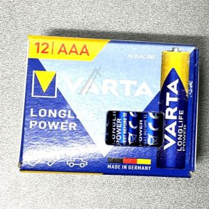 LR3 4903121132 VARTA LONGLIFE POWER AAA MICRO CUBE,  12ER PACK